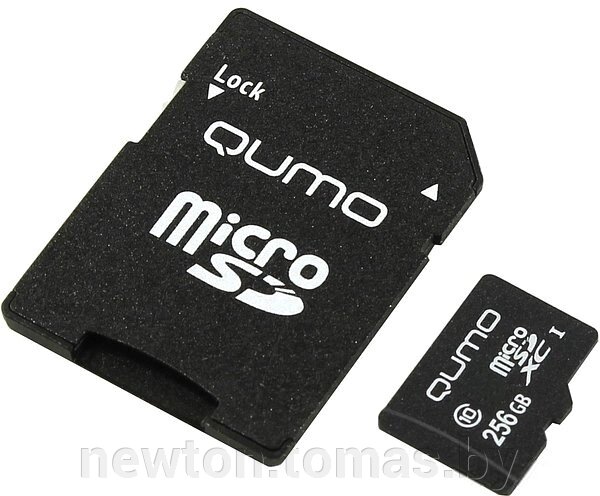 Карта памяти QUMO microSDXC QM256GMICSDXC10U3 256GB от компании Интернет-магазин Newton - фото 1