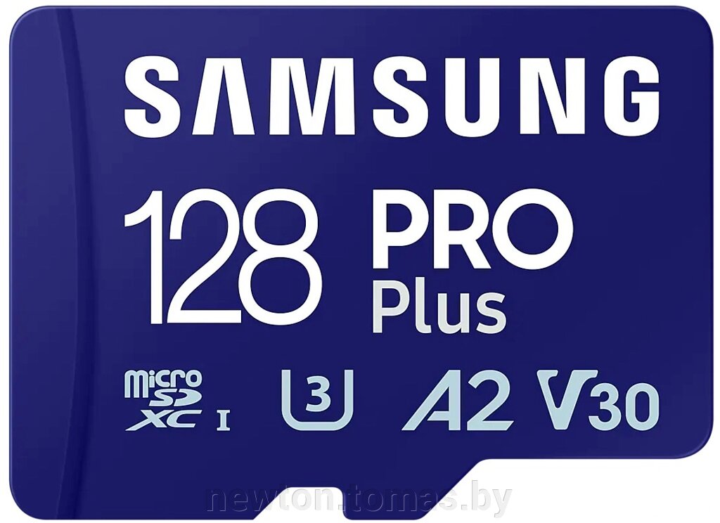 Карта памяти Samsung PRO Plus microSDXC 128GB MB-MD128SA/EU с адаптером от компании Интернет-магазин Newton - фото 1