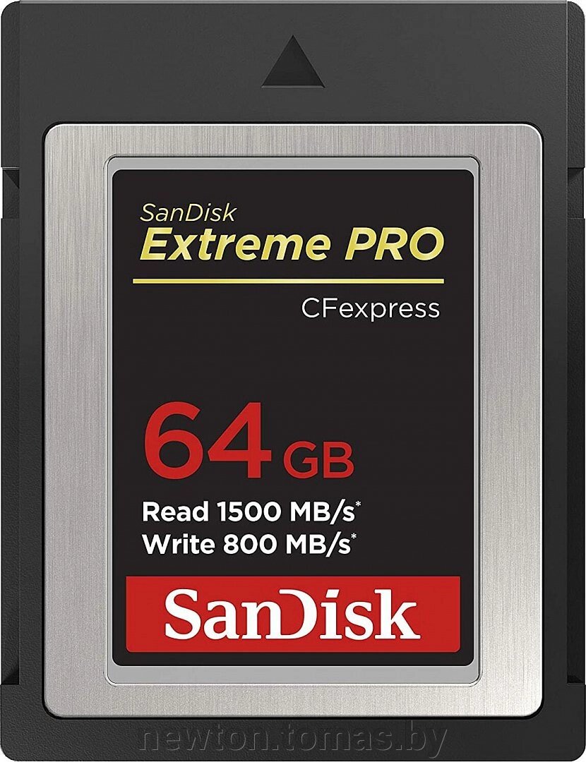 Карта памяти SanDisk Extreme Pro SDCFE-064G-GN4NN CFexpress Type B 64GB от компании Интернет-магазин Newton - фото 1