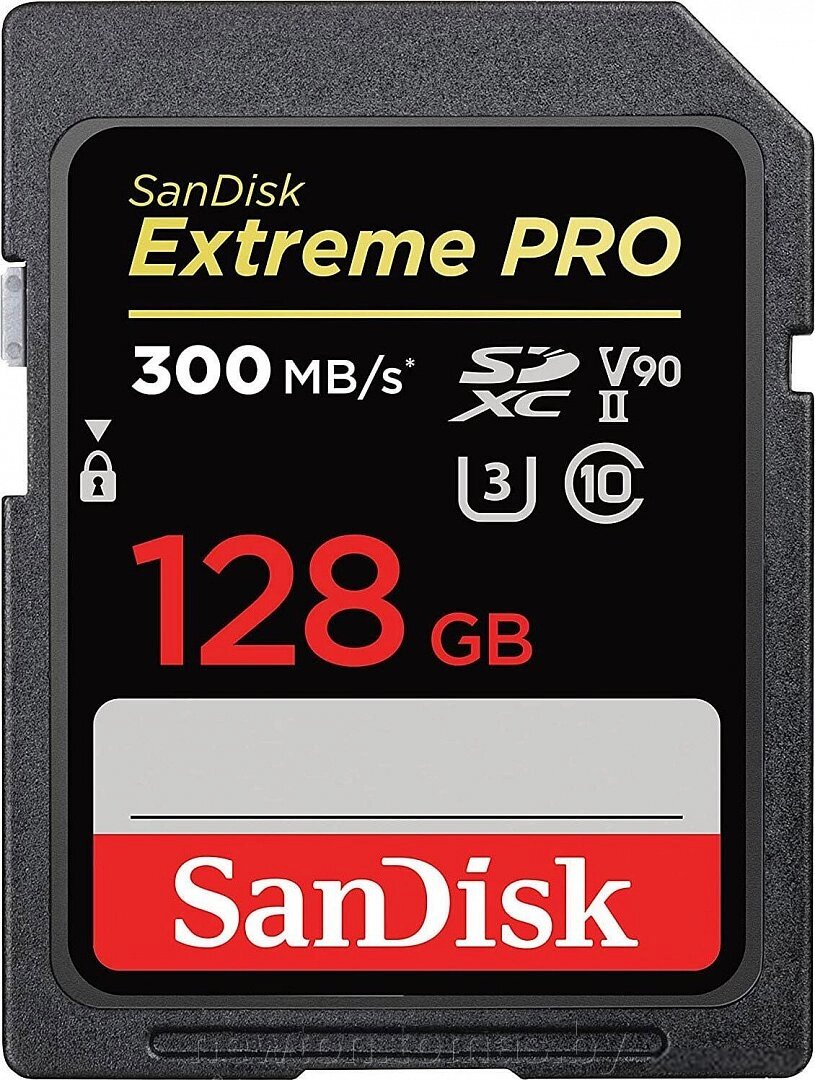 Карта памяти SanDisk Extreme PRO SDXC SDSDXDK-128G-GN4IN 128GB от компании Интернет-магазин Newton - фото 1