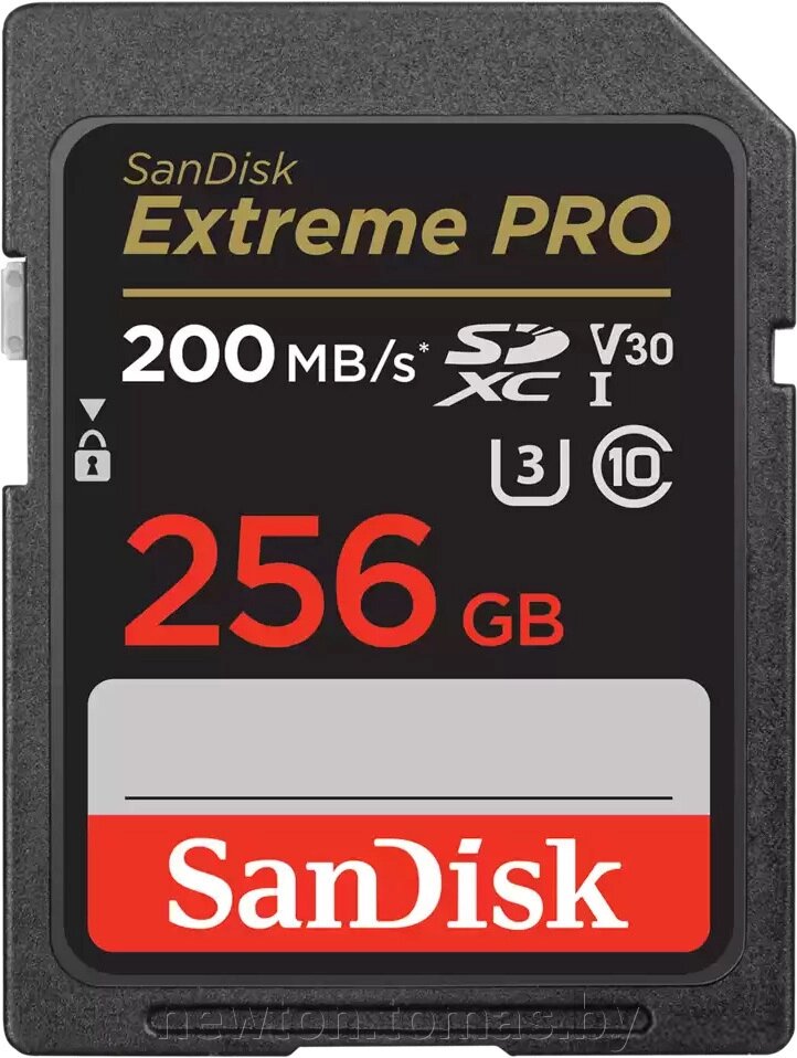 Карта памяти SanDisk Extreme PRO SDXC SDSDXXD-256G-GN4IN 256GB от компании Интернет-магазин Newton - фото 1
