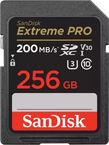 Карта памяти sandisk extreme PRO SDXC sdsdxxd-256G-GN4in 256GB