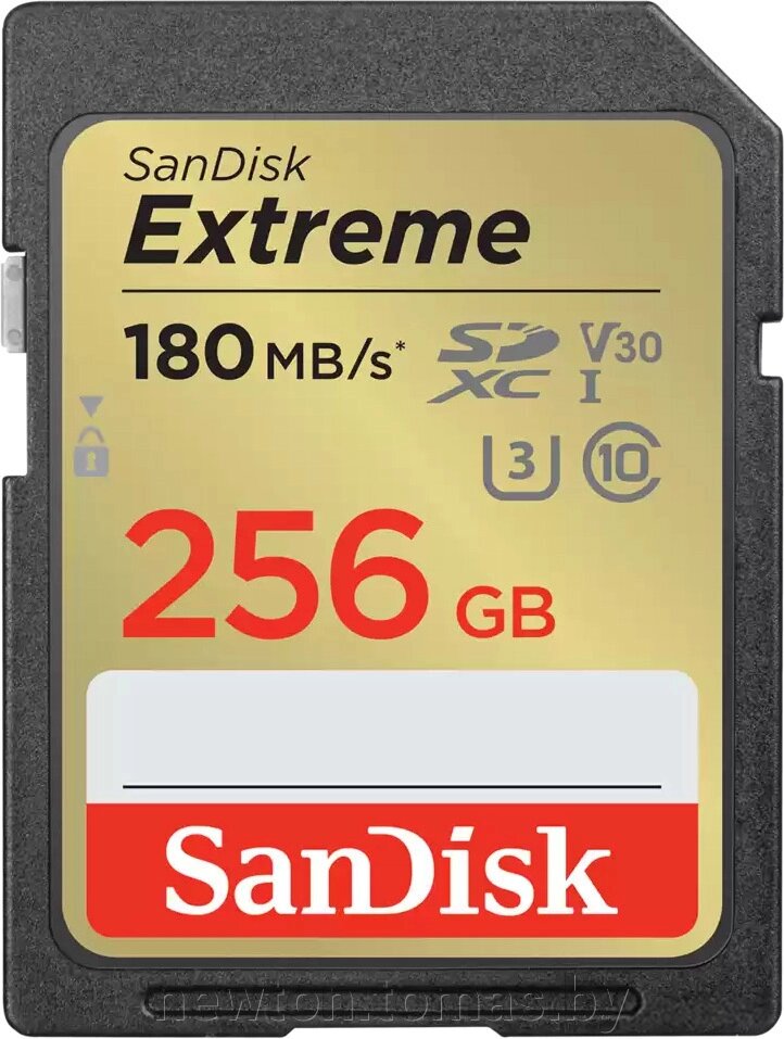 Карта памяти SanDisk Extreme SDXC SDSDXVV-256G-GNCIN 256GB от компании Интернет-магазин Newton - фото 1