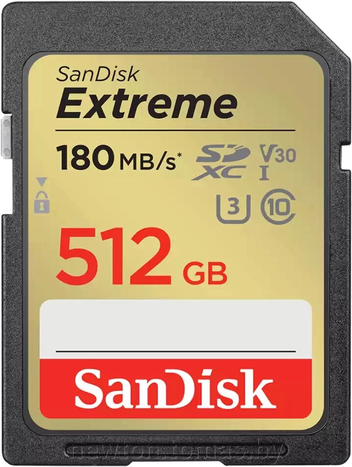 Карта памяти SanDisk Extreme SDXC SDSDXVV-512G-GNCIN 512GB от компании Интернет-магазин Newton - фото 1