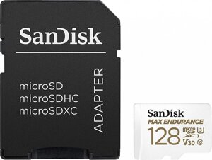 Карта памяти sandisk microsdxc sdsqqvr-128G-GN6ia 128GB с адаптером