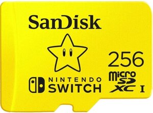 Карта памяти SanDisk Nintendo Switch Licensed Card Super Mario Edition microSDXC 256GB SDSQXAO-256G-GN3ZN