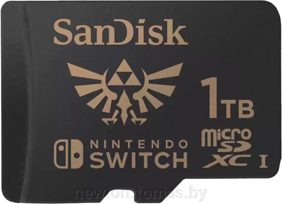 Карта памяти SanDisk Nintendo Switch Licensed Card The Legend of Zelda Edition microSDXC 1TB SDSQXAO-1T00-GN6ZN от компании Интернет-магазин Newton - фото 1