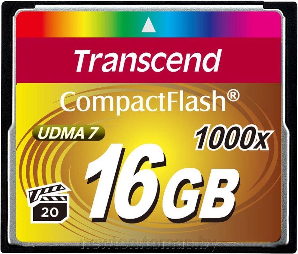 Карта памяти Transcend 1000x CompactFlash Ultimate 16GB TS16GCF1000 от компании Интернет-магазин Newton - фото 1