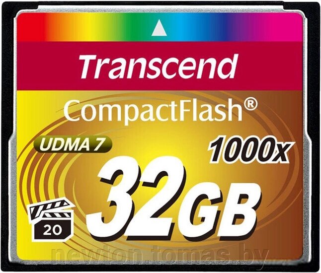 Карта памяти Transcend 1000x CompactFlash Ultimate 32GB TS32GCF1000 от компании Интернет-магазин Newton - фото 1