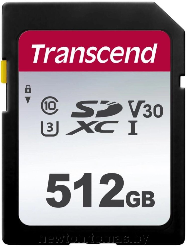 Карта памяти Transcend SDXC 300S 512GB от компании Интернет-магазин Newton - фото 1