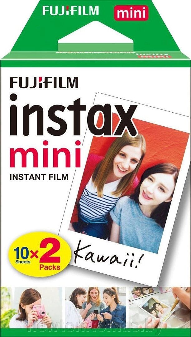 Картридж для моментальной фотографии Fujifilm Instax Mini 20 шт. от компании Интернет-магазин Newton - фото 1