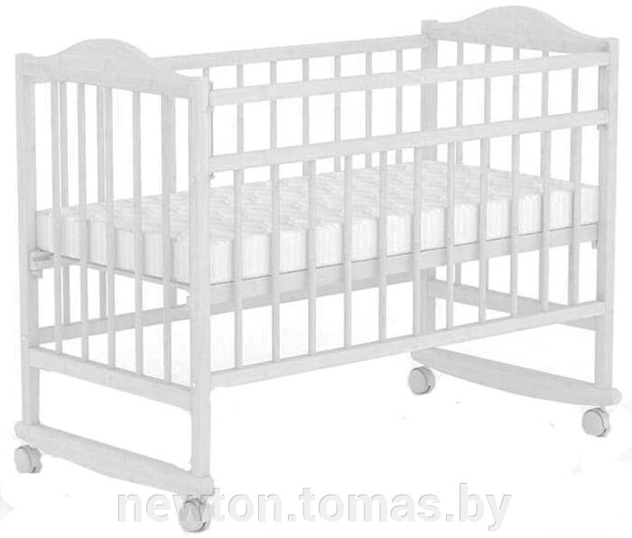 Классическая детская кроватка Фея 204 белый [0005512-03] от компании Интернет-магазин Newton - фото 1