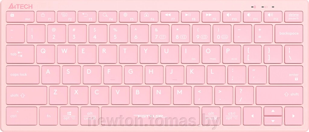 Клавиатура A4Tech Fstyler FBX51C розовый от компании Интернет-магазин Newton - фото 1