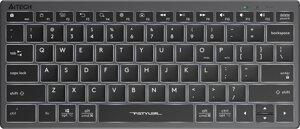 Клавиатура A4Tech Fstyler FX61 серый/черный