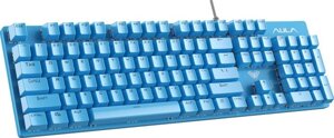Клавиатура AULA S2022 голубой