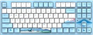 Клавиатура Dareu A87L голубой