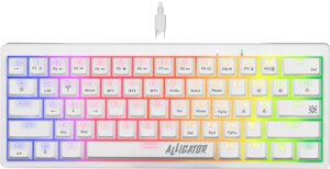 Клавиатура Defender Alligator GK-315 белый