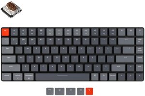 Клавиатура Keychron K3 V2 RGB K3-B3-RU Gateron Low Profile Brown