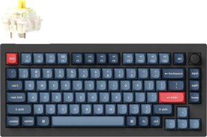 Клавиатура Keychron V1 Max RGB V1M-D4-RU Gateron Jupiter Banana