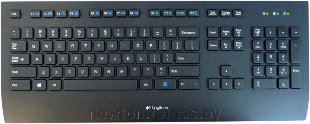 Клавиатура  Logitech Corded Keyboard K280e 920-005215 от компании Интернет-магазин Newton - фото 1