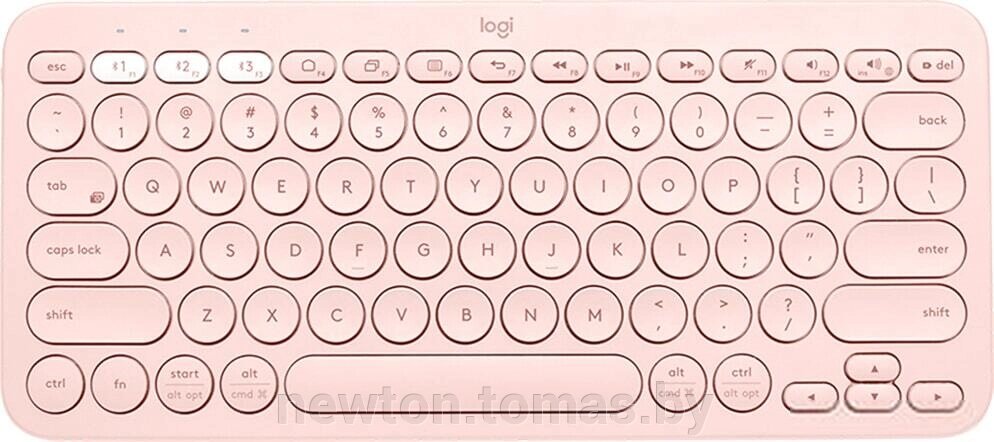 Клавиатура Logitech Multi-Device K380 Bluetooth 920-010569 розовый от компании Интернет-магазин Newton - фото 1