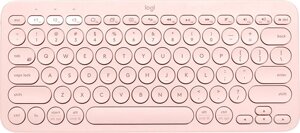 Клавиатура Logitech Multi-Device K380 Bluetooth 920-010569 розовый