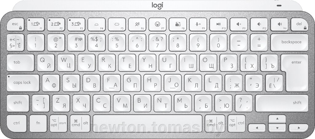 Клавиатура Logitech MX Keys Mini 920-010502 светло-серый от компании Интернет-магазин Newton - фото 1