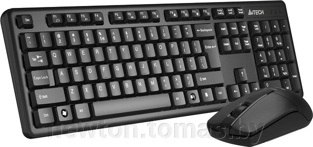 Клавиатура + мышь A4Tech 3330N от компании Интернет-магазин Newton - фото 1