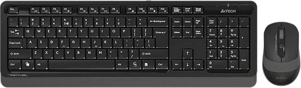 Клавиатура + мышь A4Tech Fstyler FG1010 черный/серый от компании Интернет-магазин Newton - фото 1