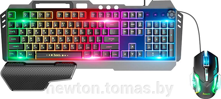 Клавиатура + мышь Hoco GM12 с кириллицей от компании Интернет-магазин Newton - фото 1