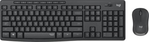Клавиатура + мышь Logitech MK295 Silent черный