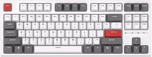 Клавиатура Royal Kludge RK-R87 RGB белый, RK Brown