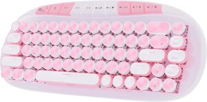 Клавиатура Royal Kludge RK Round RGB белый, RK Pink