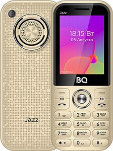 Кнопочный телефон BQ BQ-2457 Jazz золотистый