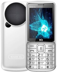 Кнопочный телефон BQ BQ-2810 Boom XL серебристый