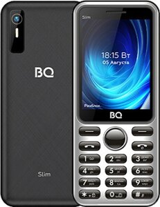 Кнопочный телефон BQ BQ-2833 Slim черный