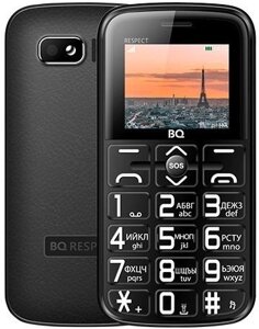 Кнопочный телефон BQ-Mobile BQ-1851 Respect черный