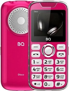 Кнопочный телефон BQ-Mobile BQ-2005 Disco розовый