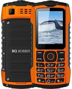 Кнопочный телефон BQ-Mobile BQ-2439 Bobber оранжевый