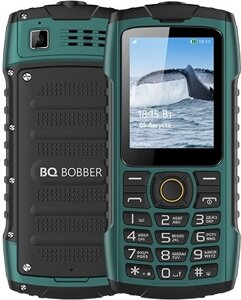 Кнопочный телефон BQ-Mobile BQ-2439 Bobber зеленый