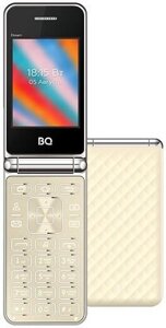 Кнопочный телефон BQ-Mobile BQ-2445 Dream бежевый