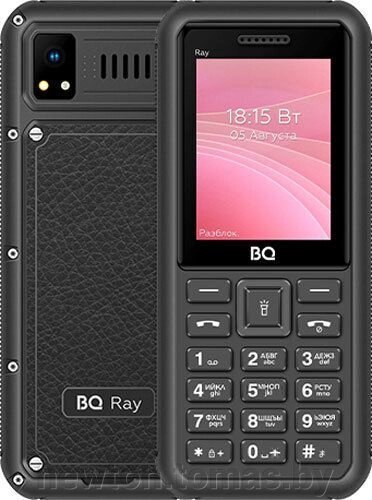 Кнопочный телефон BQ-Mobile BQ-2454 Ray черный