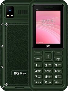 Кнопочный телефон BQ-Mobile BQ-2454 Ray зеленый