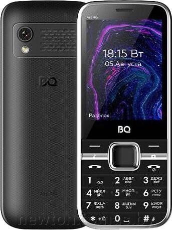 Кнопочный телефон BQ-Mobile BQ-2800L Art 4G черный от компании Интернет-магазин Newton - фото 1