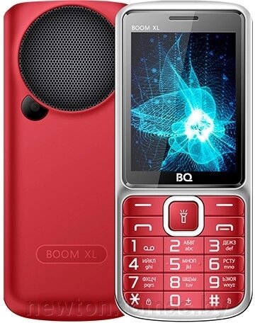 Кнопочный телефон BQ-Mobile BQ-2810 Boom XL красный