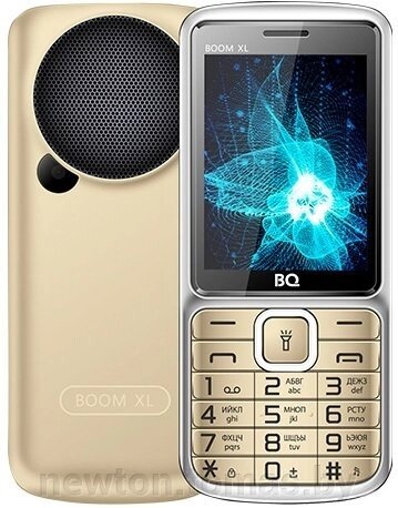 Кнопочный телефон BQ-Mobile BQ-2810 Boom XL золотистый от компании Интернет-магазин Newton - фото 1