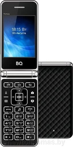 Кнопочный телефон BQ-Mobile BQ-2840 Fantasy черный от компании Интернет-магазин Newton - фото 1