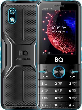 Кнопочный телефон BQ-Mobile BQ-2842 Disco Boom бирюзовый от компании Интернет-магазин Newton - фото 1