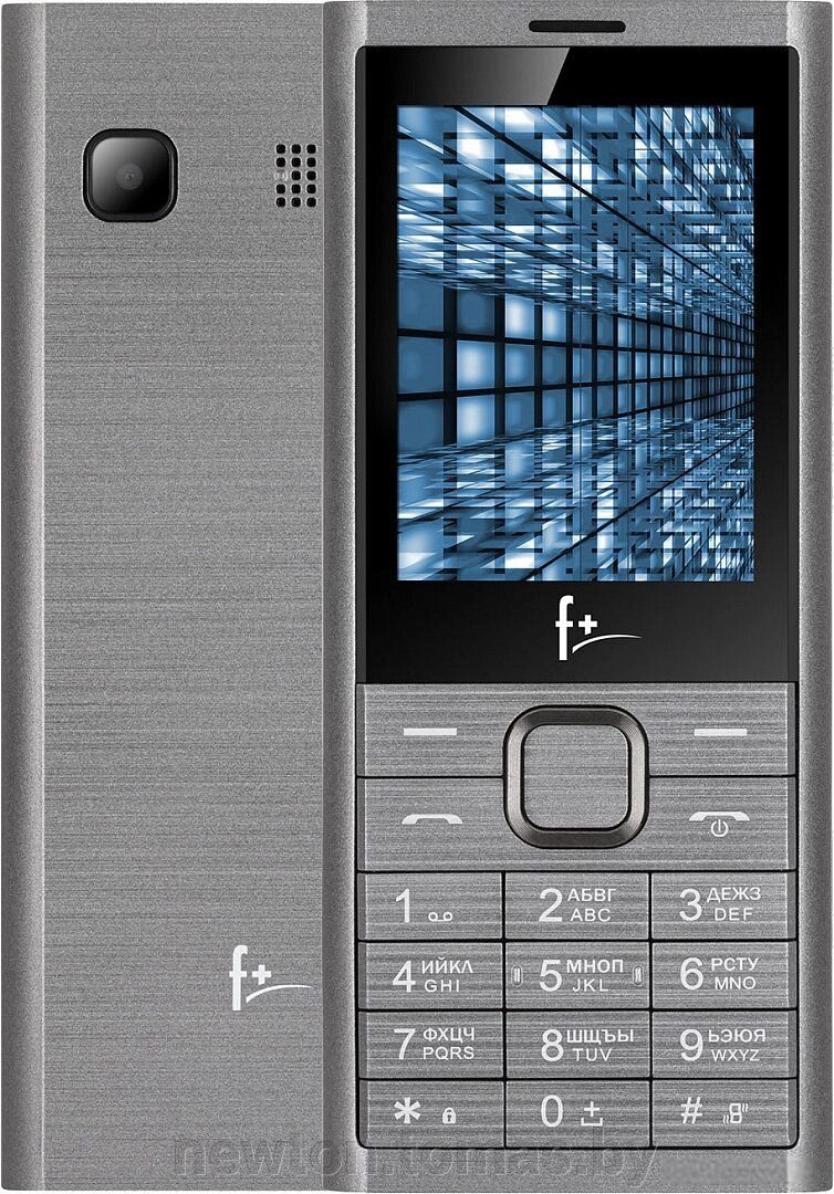 Кнопочный телефон F+ B280 темно-серый от компании Интернет-магазин Newton - фото 1