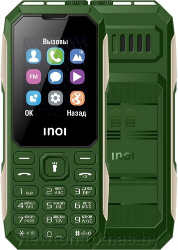 Кнопочный телефон Inoi 106Z зеленый